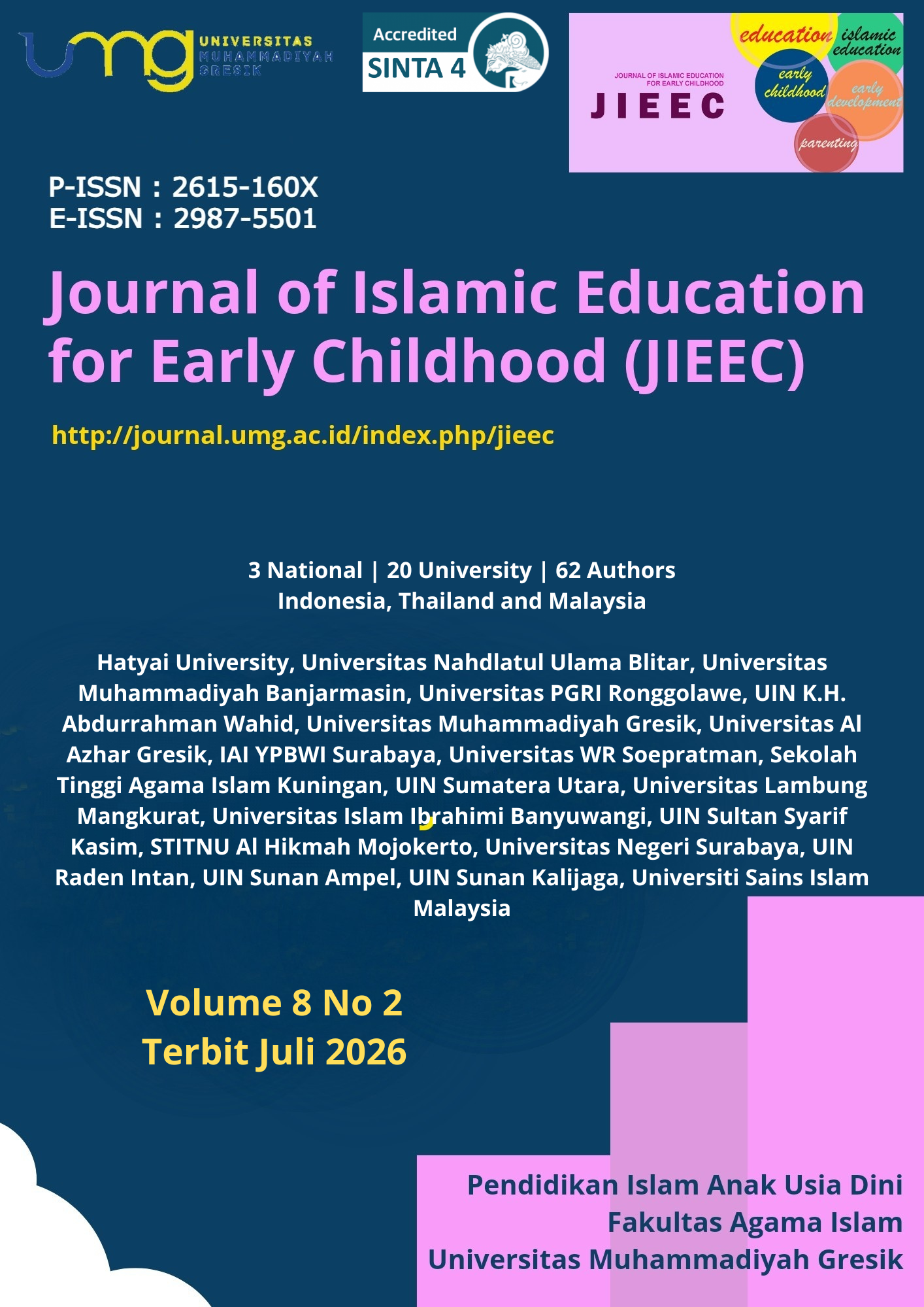 					View Vol. 8 No. 2 (2026): Journal of Islamic Education for Early Childhood
				