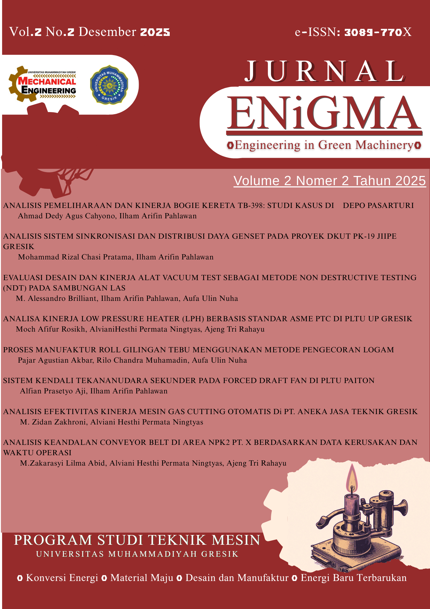 					View Vol. 2 No. 2 (2025): Desember
				